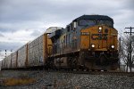 Vehicle train rolls east